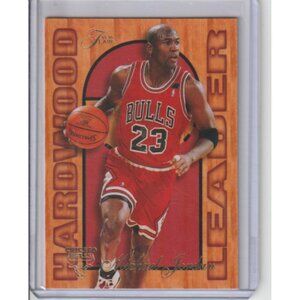Michael Jordan 1995-96 Flair Hardwood Leaders #4 Of 27 Chicago Bulls